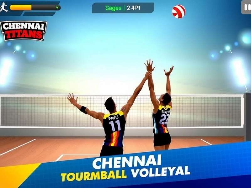 Chennai Volley Titans Game Screenshot